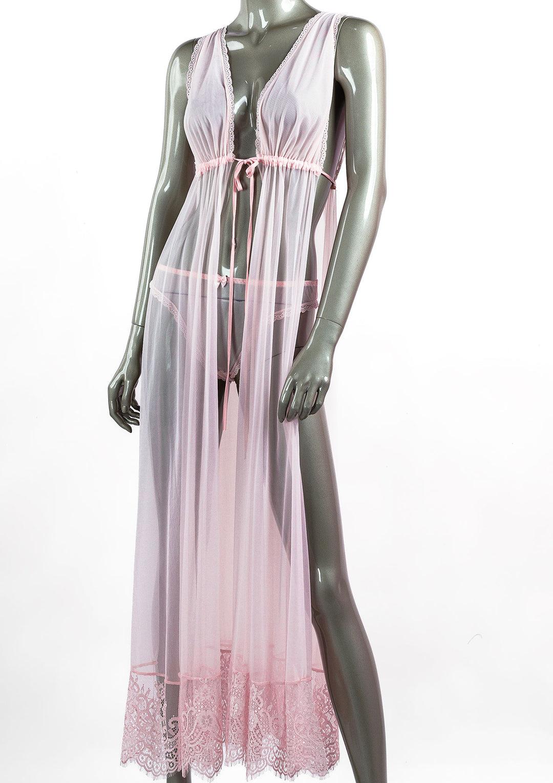 Shiny tulle gown Model Number 4821 - Zorita Lingerie UAE