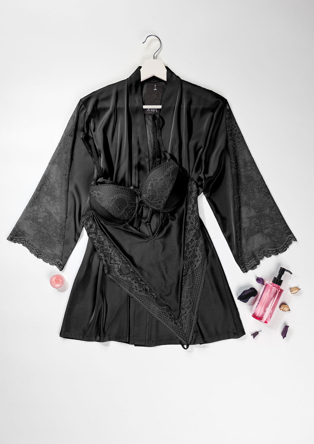 Sexy Teddy Robe Set 6117 - Zorita Lingerie UAE