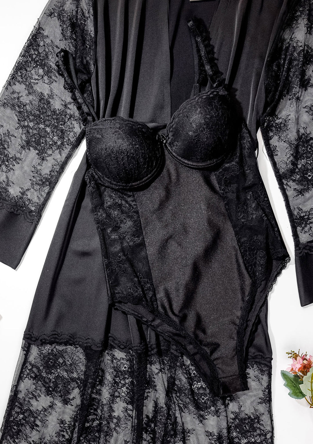 Teddy Long Robe Set 6125 - Zorita Lingerie UAE