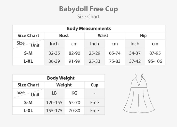 Sexy babydoll Model Number 4132-24